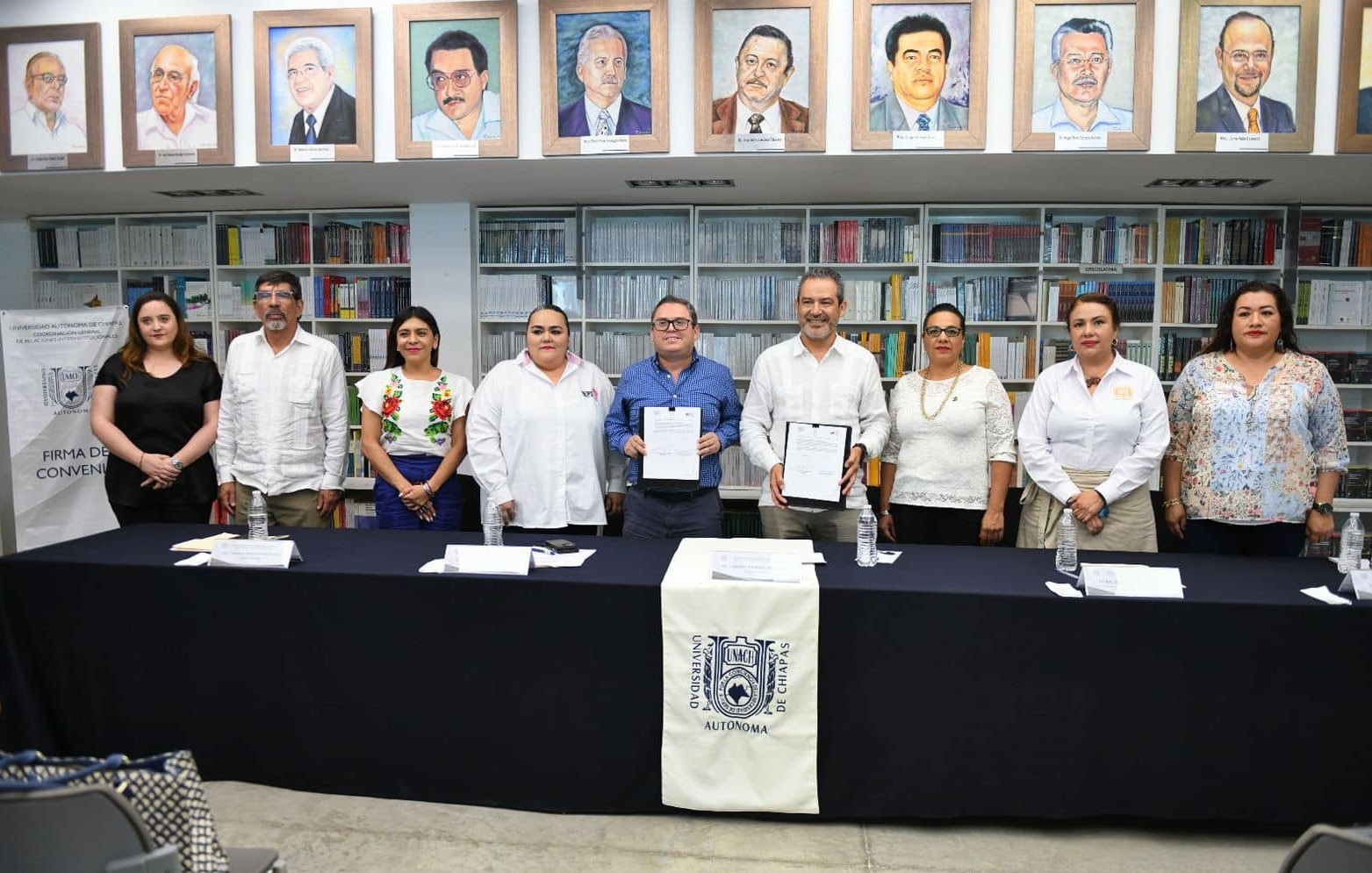 Firman IEPC y UNACH convenio de colaboración para capacitar a personas funcionarias de cara al proceso electoral 2024