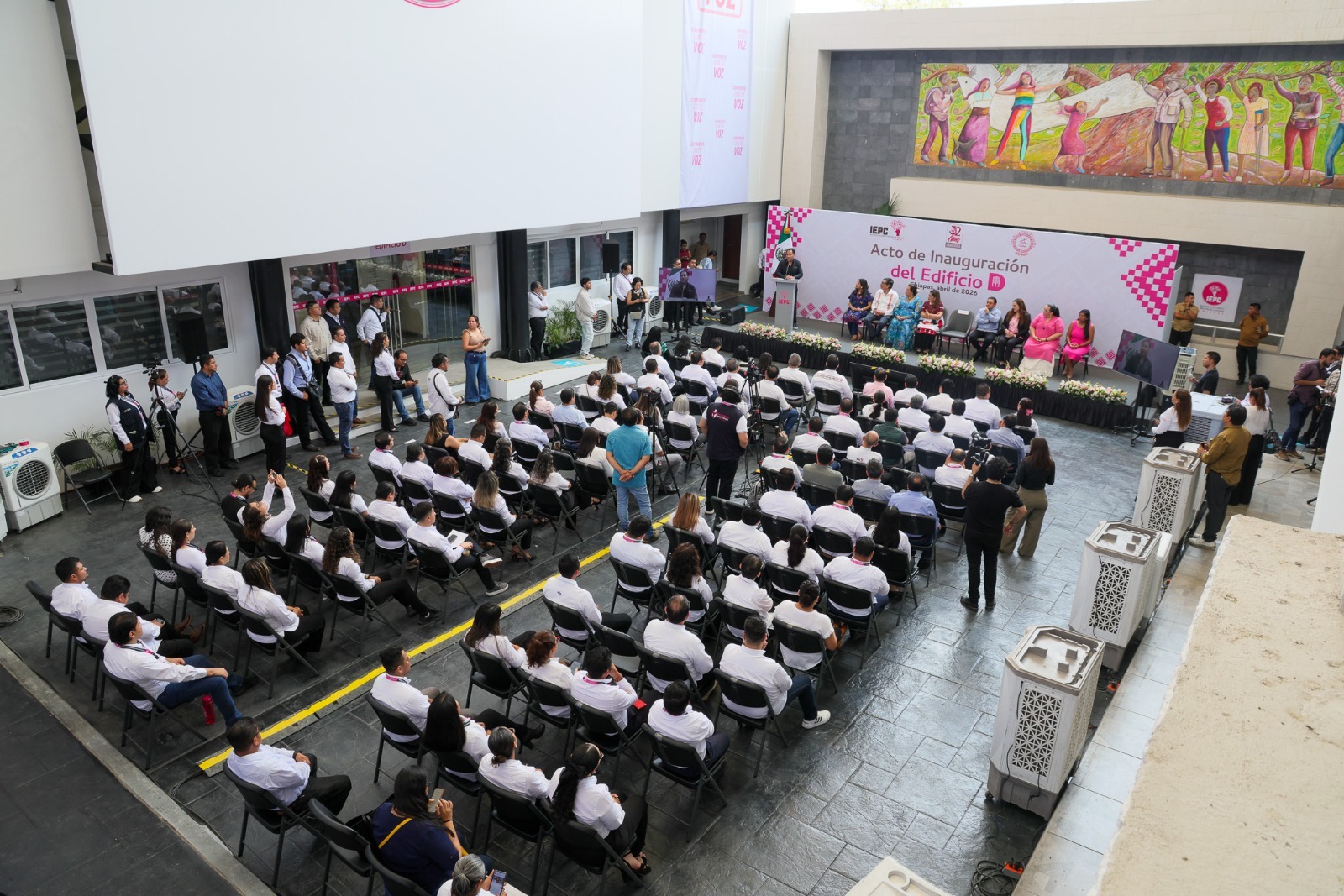 IEPC FORTALECE SU INFRAESTRUCTURA CON INAUGURACIÓN DE NUEVO EDIFICIO IEPC FORTALECE SU INFRAESTRUCTURA CON INAUGURACIÓN DE NUEVO EDIFICIO