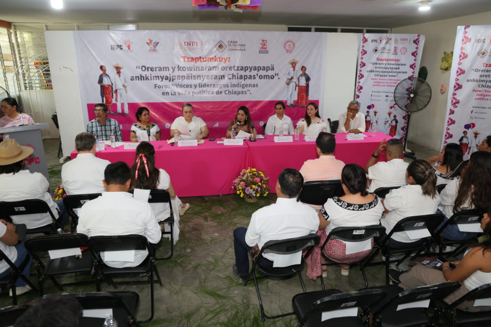 REALIZA IEPC FORO PARA FORTALECER LA PARTICIPACIÓN POLÍTICA DE PERSONAS DE LA REGIÓN ZOQUE-TSOTSIL