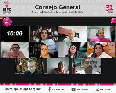 ASIGNA IEPC LAS REGIDURÍAS DE REPRESENTACIÓN PROPORCIONAL TRAS ELECCIÓN EXTRAORDINARIA EN PANTELHÓ