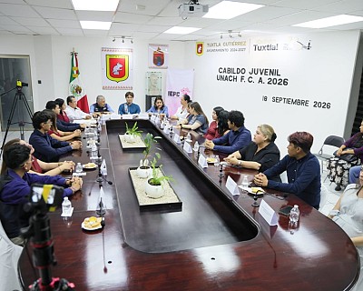 CON SESIÓN SOLEMNE DEL CABILDO JUVENIL DE TUXTLA GUTIÉRREZ, CONCLUYEN ACTIVIDADES DEL PROCESO ELECTIVO DE DICHO CUERPO EDILICIO