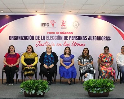 EN EL IEPC ESPECIALISTAS ANALIZAN EXPERIENCIAS Y RETOS PARA LA ELECCIÓN DE CARGOS DEL PODER JUDICIAL