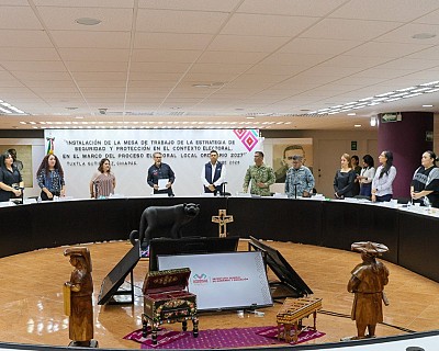 INSTALAN EN CHIAPAS MESA DE SEGURIDAD PARA EL PROCESO ELECTORAL LOCAL 2027
