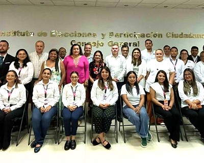 ENCUENTRO IEPC-INE PARA ANALIZAR LOS MECANISMOS DEL SERVICIO PROFESIONAL